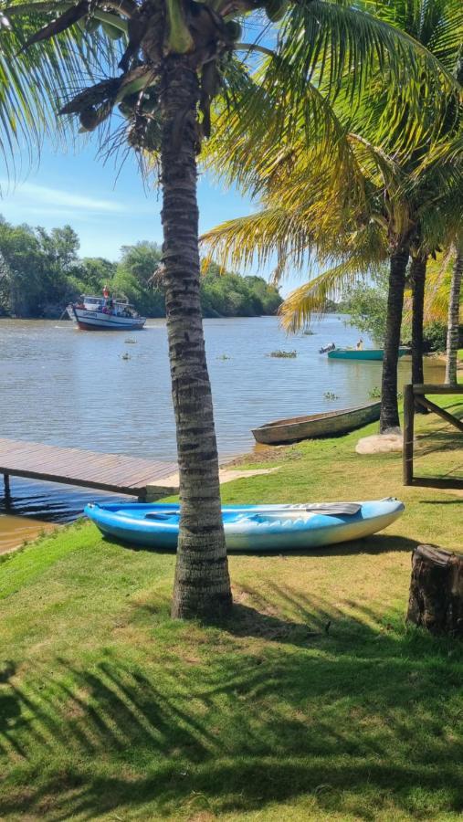 Vila Casa Amarela Beira Rio Guriri São Mateus Exteriér fotografie